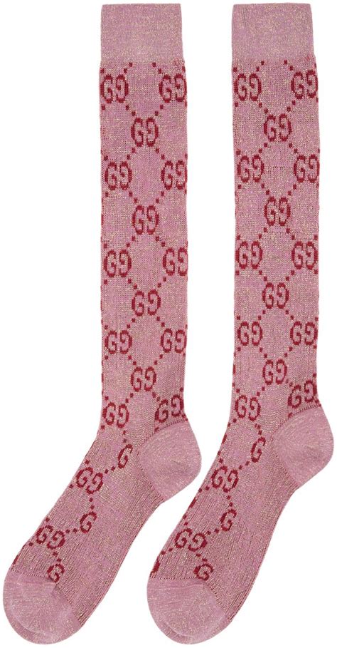 pink gucci socks cheap|collants style gucci.